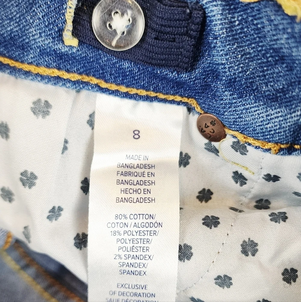 Lucky Brand Zoe Skinny Distressed Jeans Pants NEW